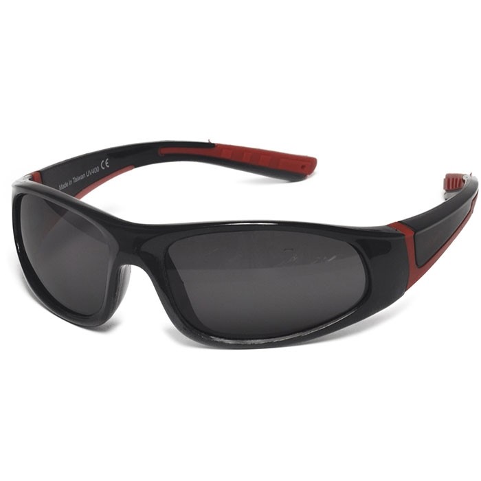 Real Kids Shades Солнцезащитные очки Детские Bolt, 4+ года, Черный/Красный