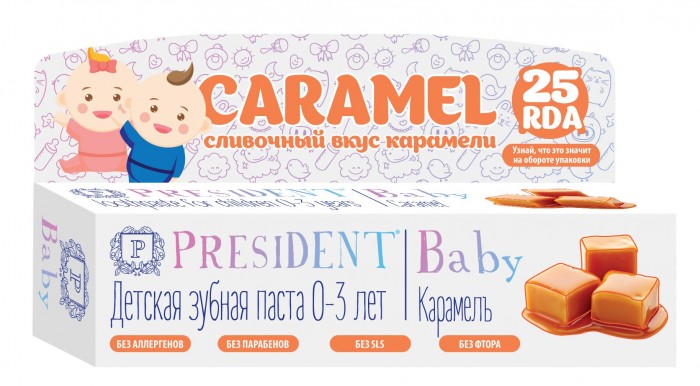  President    Baby 0-3  (25 RDA)   30 