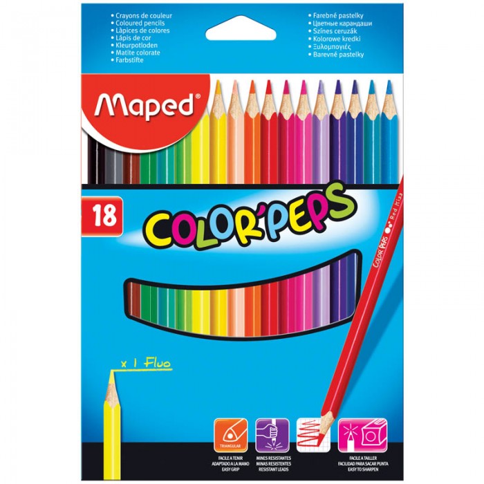  Maped  Color Peps 18 