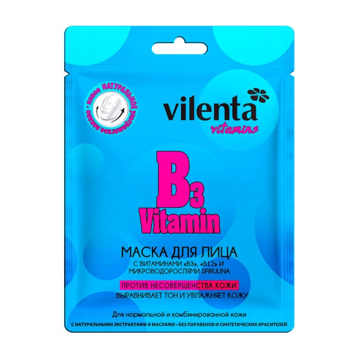  Vilenta Vitamins    B3   3, 12   Spirulina 28 
