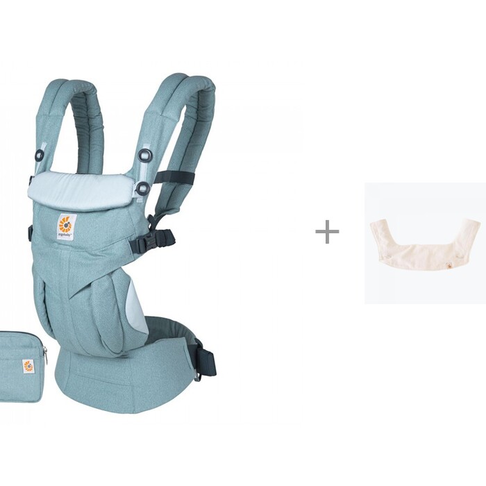 - ErgoBaby Omni 360   360 Bib - Heritage Blue