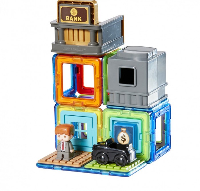  Magformers  Town Set - Bank (22 )