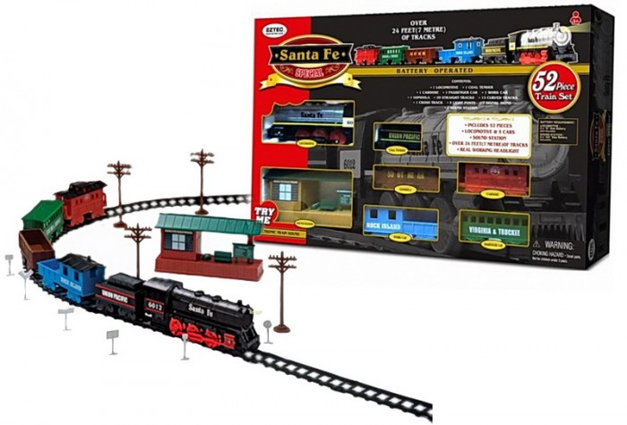  Eztec   Santa Fe Special Train Set 52 