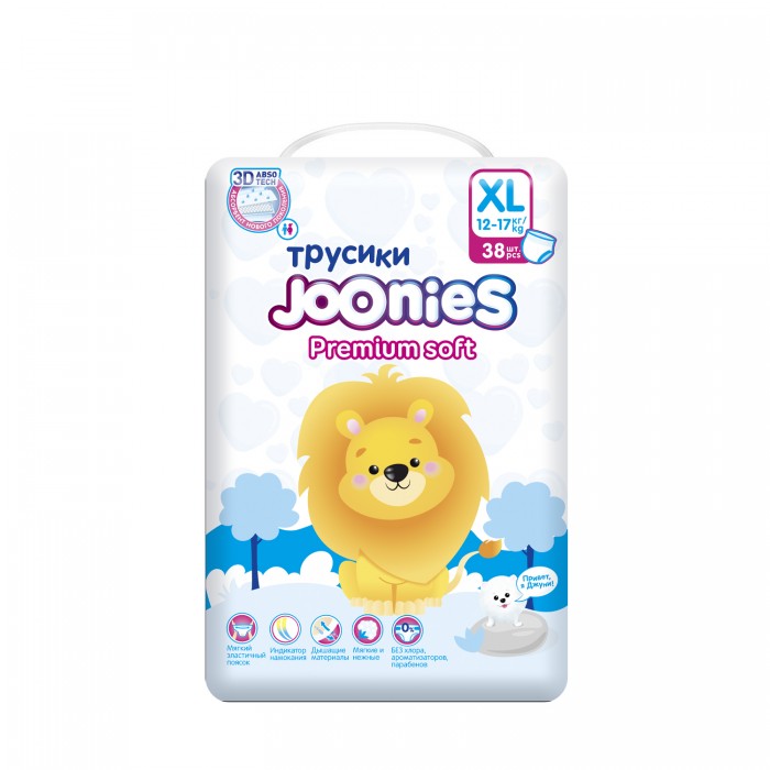  Joonies Premium Soft - XL (12-17 ) 38 .