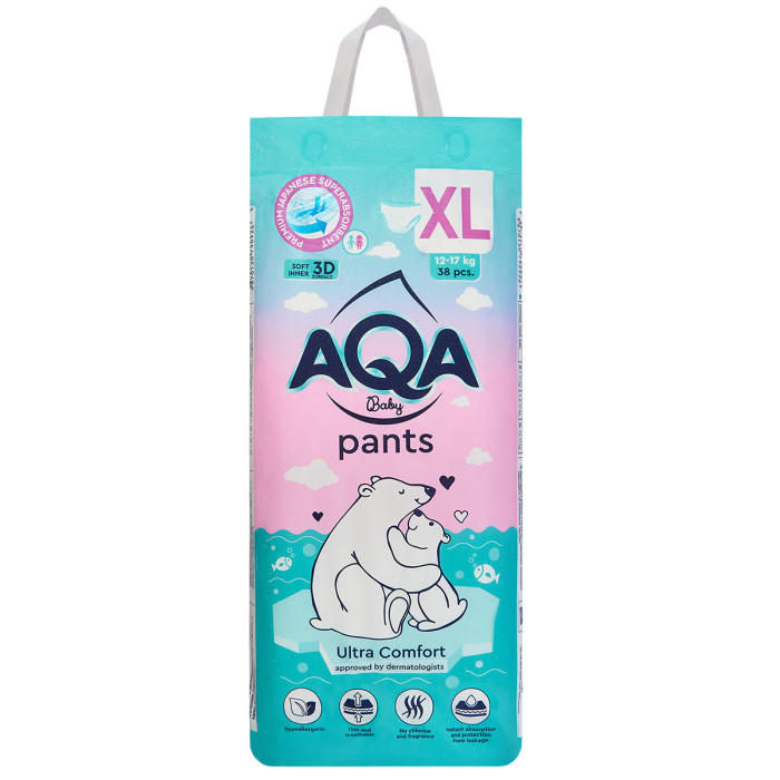  AQA baby - Ultra Comfort XL (12-17 ) 38 .