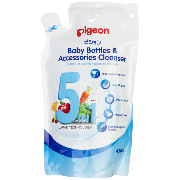  Pigeon     Baby Bottles & Accessories Cleanser   450 