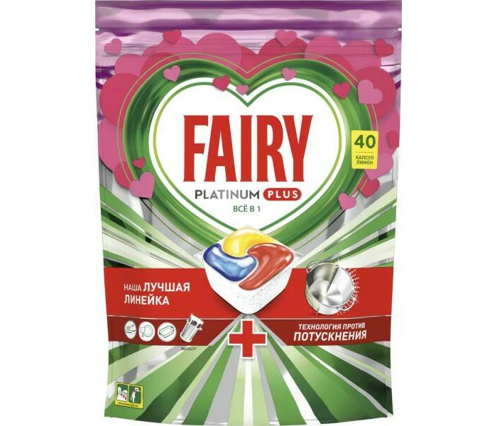  Fairy     Platinum Plus All in One   40 .