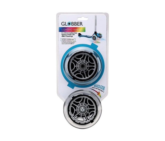  Globber     125  Lightning Wheel Set For Primo/Evo/Elite/Flow 125