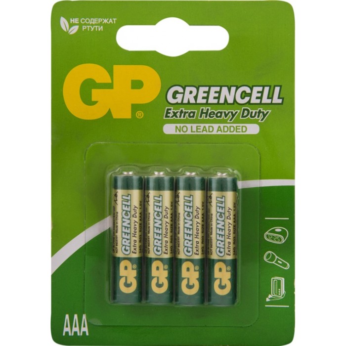  GP   Greencell AAA (R03) 4 .