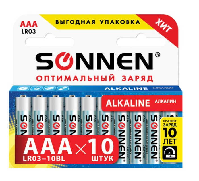  Sonnen  Alkaline AAA (LR03, 24)  10 .