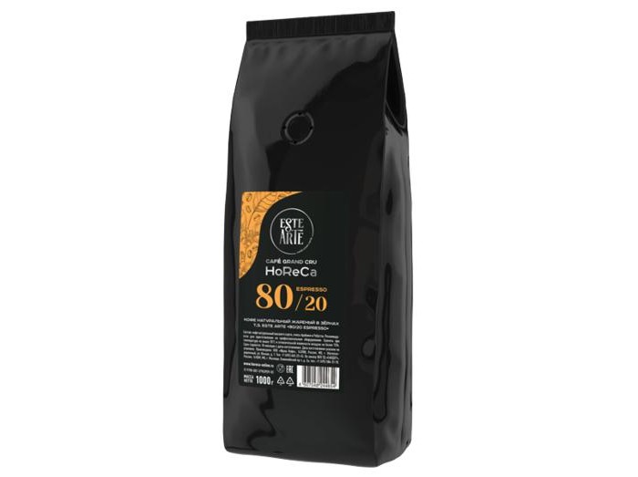  Este Arte  Espresso 80% , 20%   1 