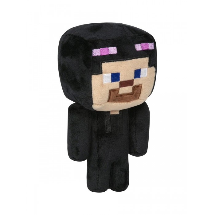   Minecraft Happy Explorer Steve in Enderman Costume 18 