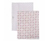  Bebe au Lait Muslin Dewberry/Lattice 2 . - Bebe au Lait Muslin Dewberry/Lattice 2 