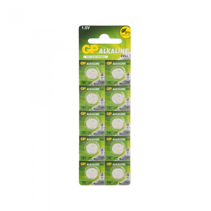  GP  Alkaline 1.5 V GP 191-BC10 250/5000  10 .