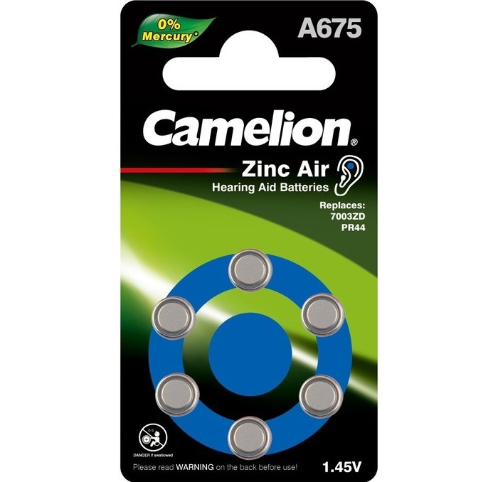  Camelion     Mercury Free ZA675 BL-6