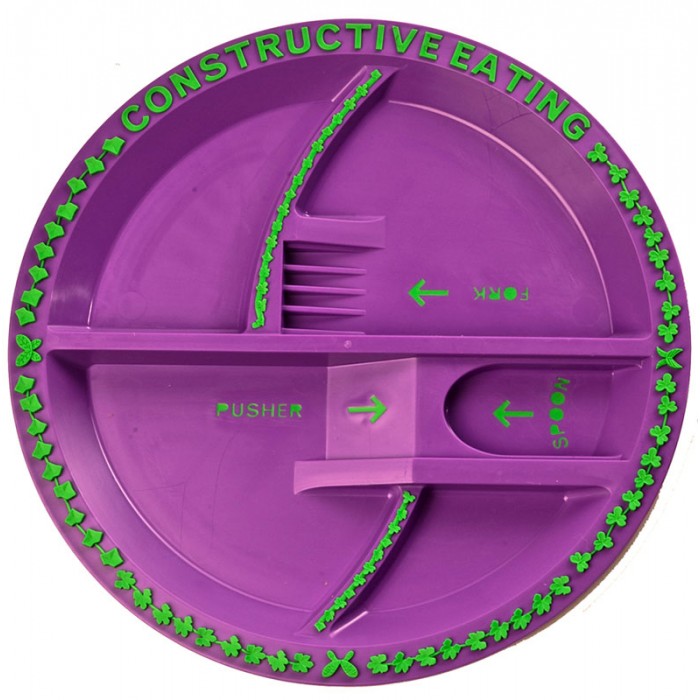  Constructive eating Garden Fairy Plate    