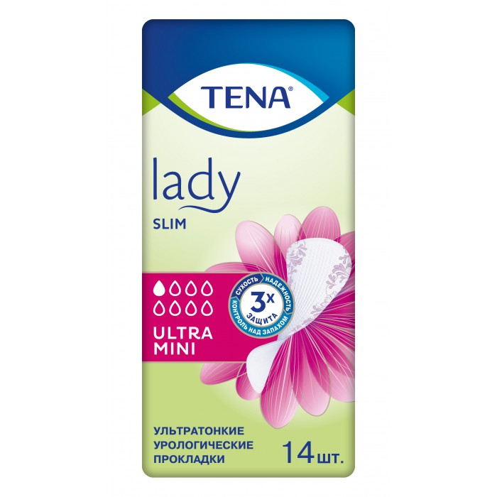  Tena   Lady Slim Ultra Mini 14 .