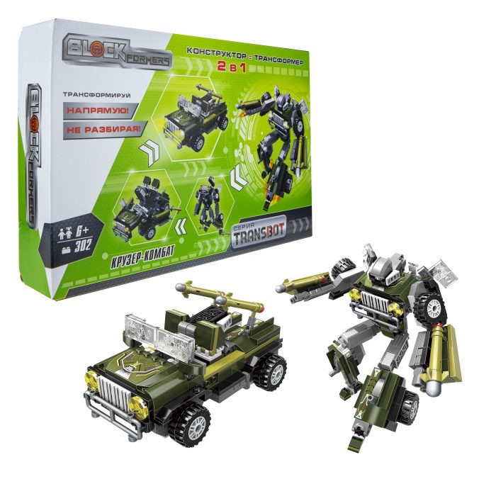  1 Toy Blockformers Transbot  -