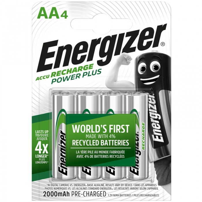  Energizer  Power Plus AA (HR06) 2000mAh 4BL