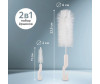  Happy Baby       Bottle and Nipple Brush 2 . - Happy Baby       Bottle and Nipple Brush 2 .