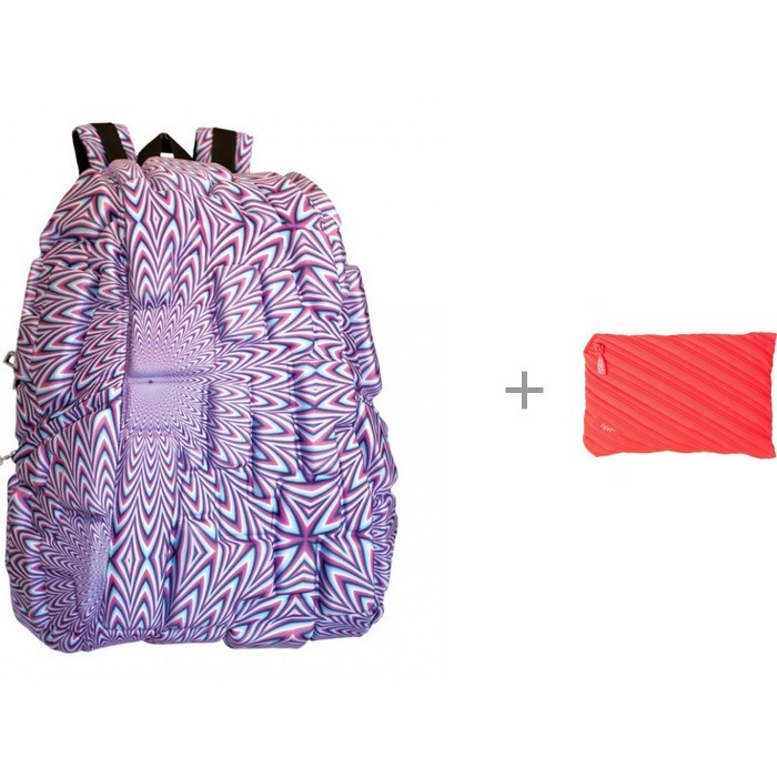  MadPax  Blok Full Purple Reign  - Zipit Neon Jumbo Pouch
