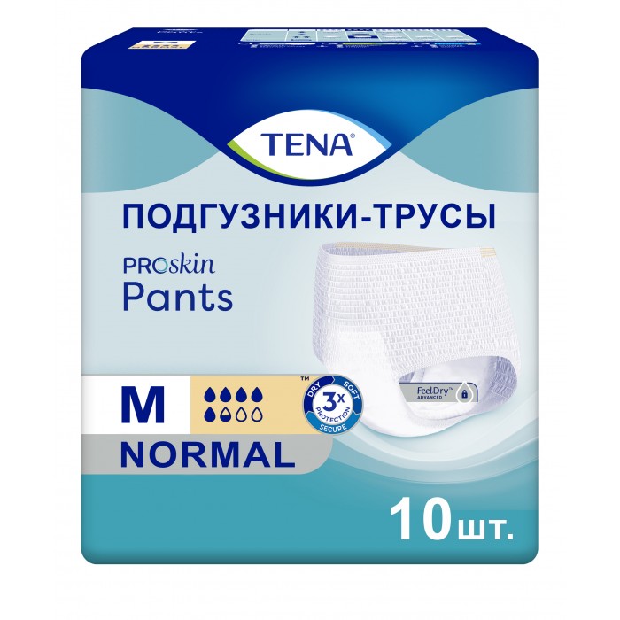  Tena -   Pants Normal  10 .