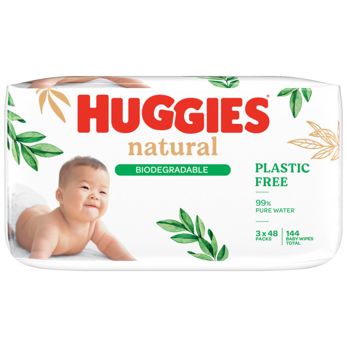  Huggies   Natural 144 .