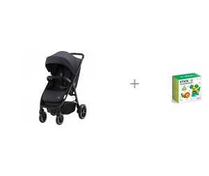  Britax Roemer B-Agile R   Stick-O Forest Friends Set - Black Shadow/Black