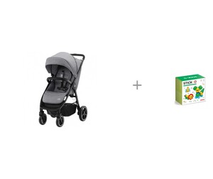   Britax Roemer B-Agile R   Stick-O Forest Friends Set - Elephant Grey/Black