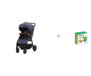   Britax Roemer B-Agile R   Stick-O Forest Friends Set - Navy Ink/Brown