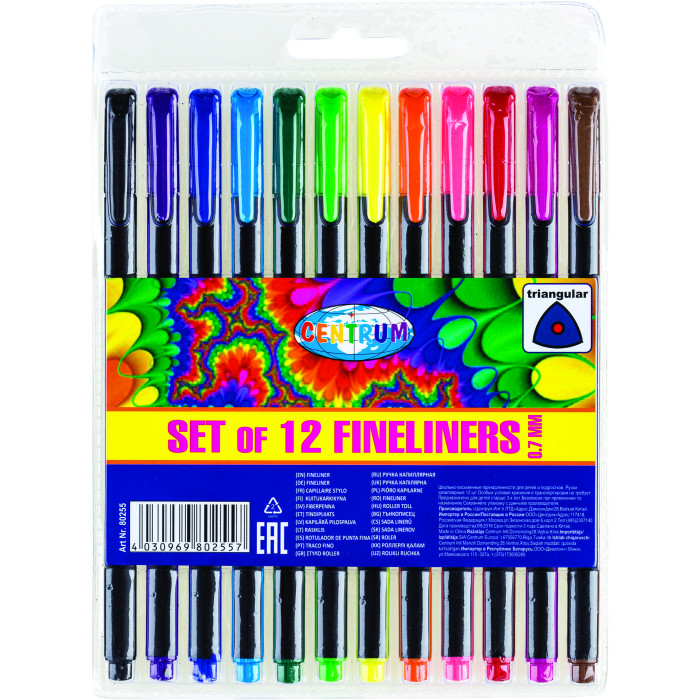  Centrum     Fineliners 0.7  12 .