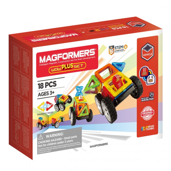  Magformers  Wow Plus Set (18 )