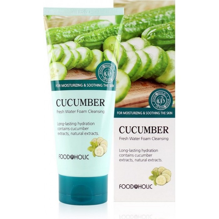  FoodaHolic        Cucumber Fresh Water Foam Cleansing