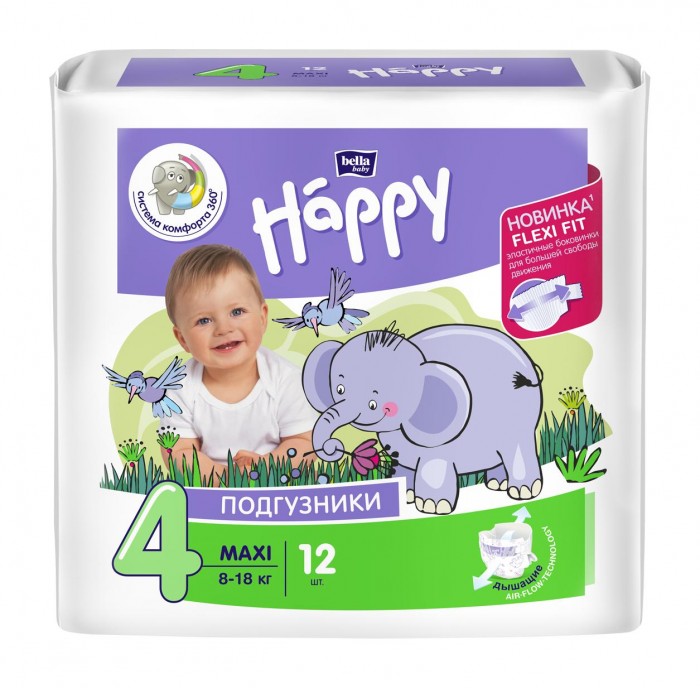  Bella baby Happy  Happy Maxi (8-18 ) 12 .