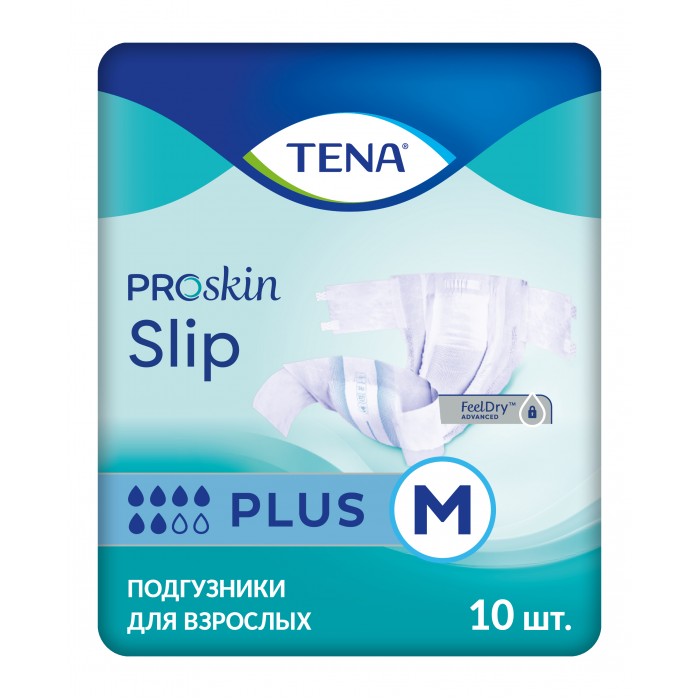  Tena     Slip Plus  10 .