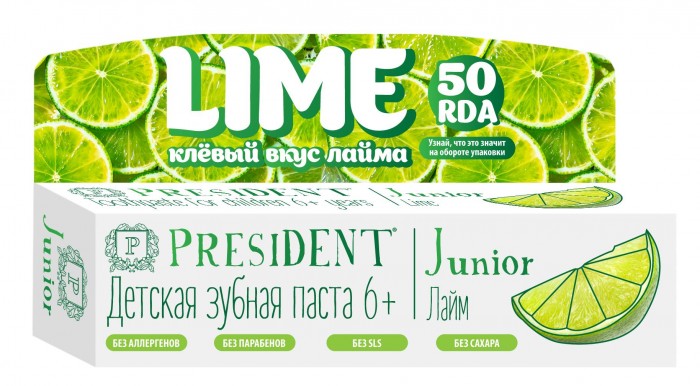  President    Junior 6+  (50 RDA) 50 