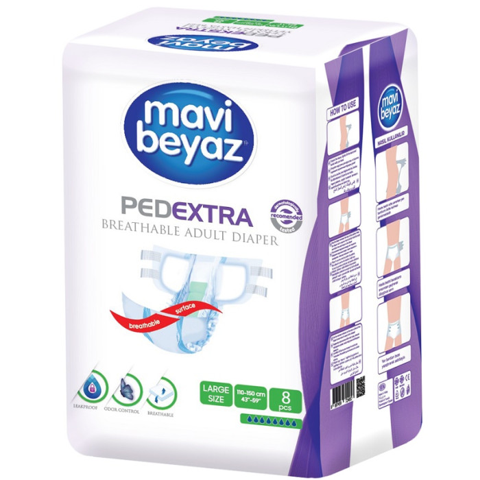  Mavi Beyaz    L 110-150  8 .