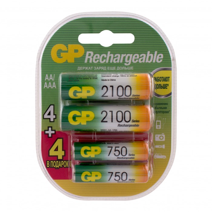  GP  Rechargeable /AAA (LR03) 8 .