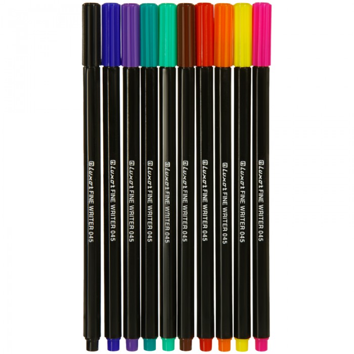  Luxor    Fine Writer 045 0.8  10 