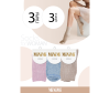  MiNiMi        Cotone 1203 3  - Blu_Сhiaro_Rosa_Antico_Beige_1_3_пары_цветные-1657534171