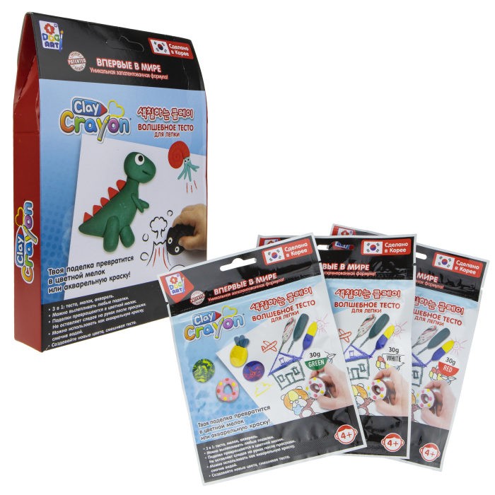  1 Toy  Clay Crayon -  3   30 