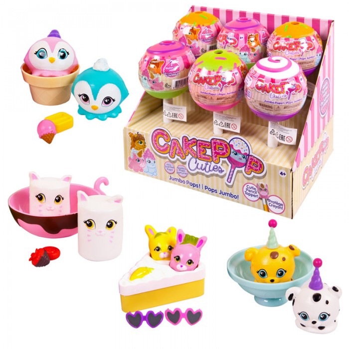  Cake Pop Cuties    Jumbo Pop Single