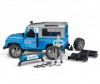  Bruder  Land Rover Defender Station Wagon    02-597 - Bruder  Land Rover Defender Station Wagon    02-597