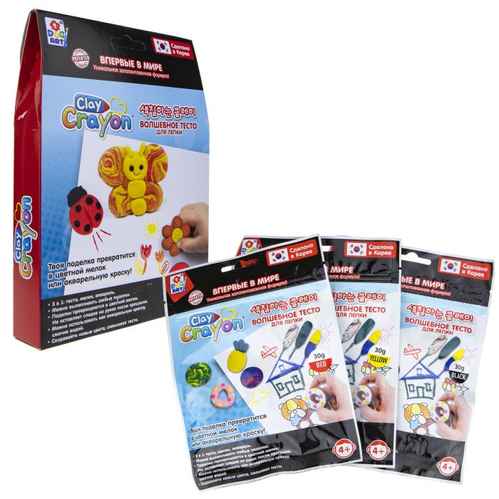  1 Toy  Clay Crayon -  3   30 