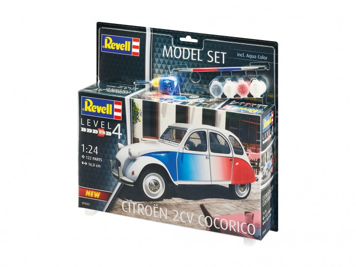  Revell     Citroen 2 CV Cocorico 1:24