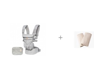 - ErgoBaby Omni 360 Cool Air Mesh c    Natural - Pearl Grey