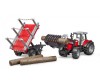  Bruder  Massey Ferguson c    - Bruder  Massey Ferguson c   