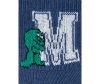  Omsa             21S02 - OMSA_kids_Calzino_21S02_с буквами_на резинке_Jeans_6-1658317562