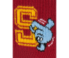  Omsa             21S02 - OMSA_kids_Calzino_21S02_с буквами_на резинке_Rosso_6-1658314885