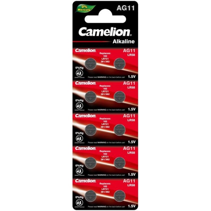  Camelion   Mercury Free G11 BL-10